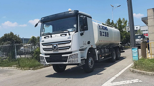 20余臺(tái)徐工灑水車再出海！這一站—>非洲塞內(nèi)加爾