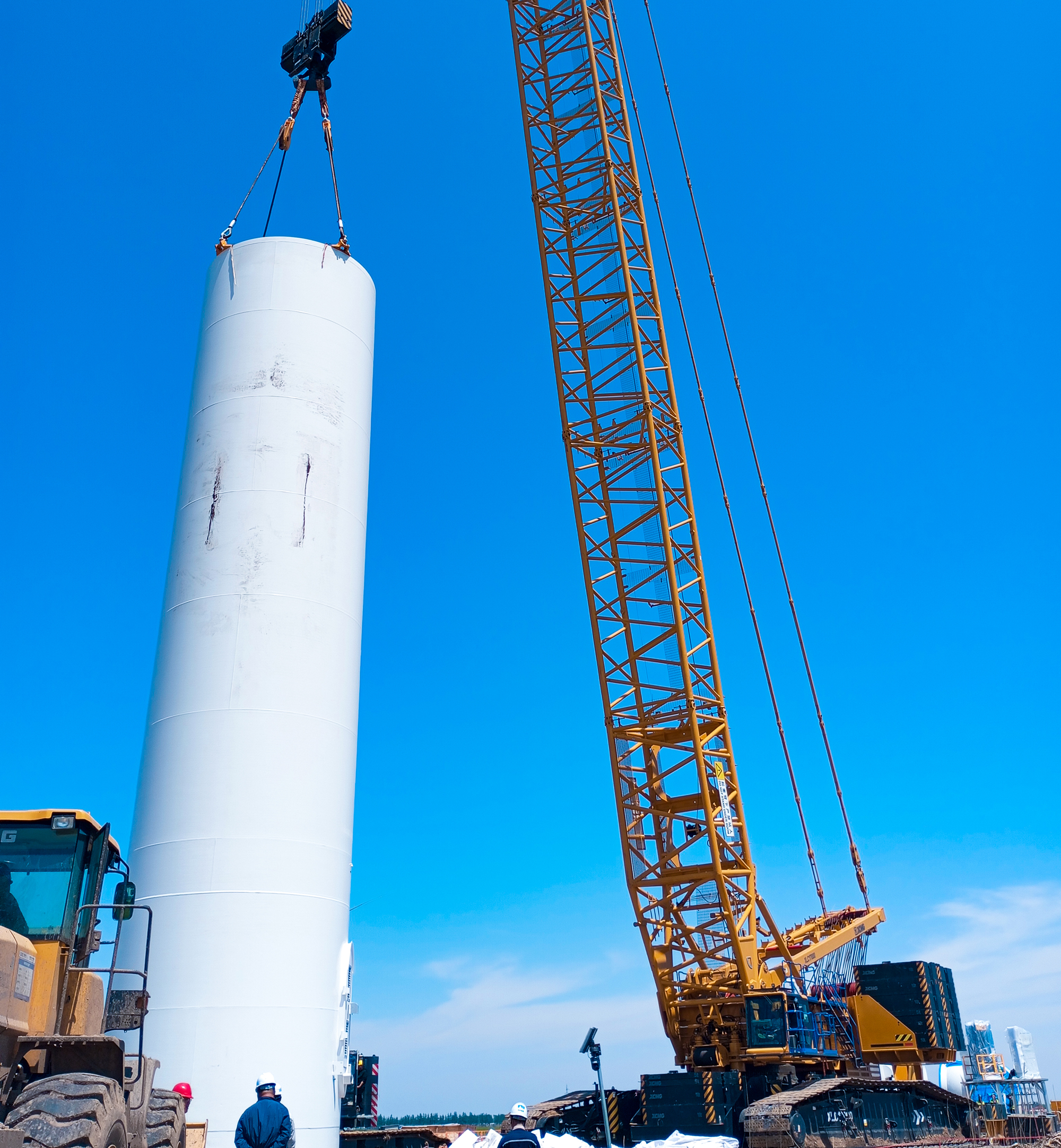 【全球之履】錦州站！XLC17000助力大型風電工程建設
